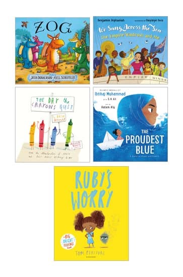 Scholastic Reading Spine Year 1 (8 Book Set)