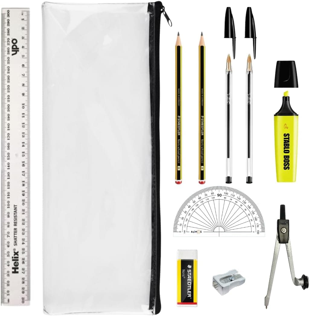 GCSE Exam Stationery Set - Complete Kit for Students