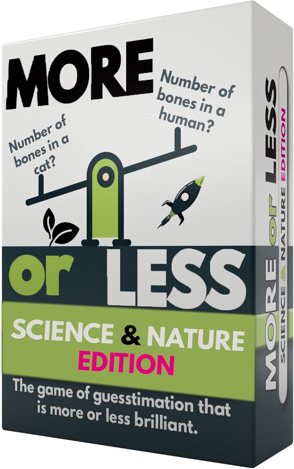 More or Less Science & Nature Edition Card Game