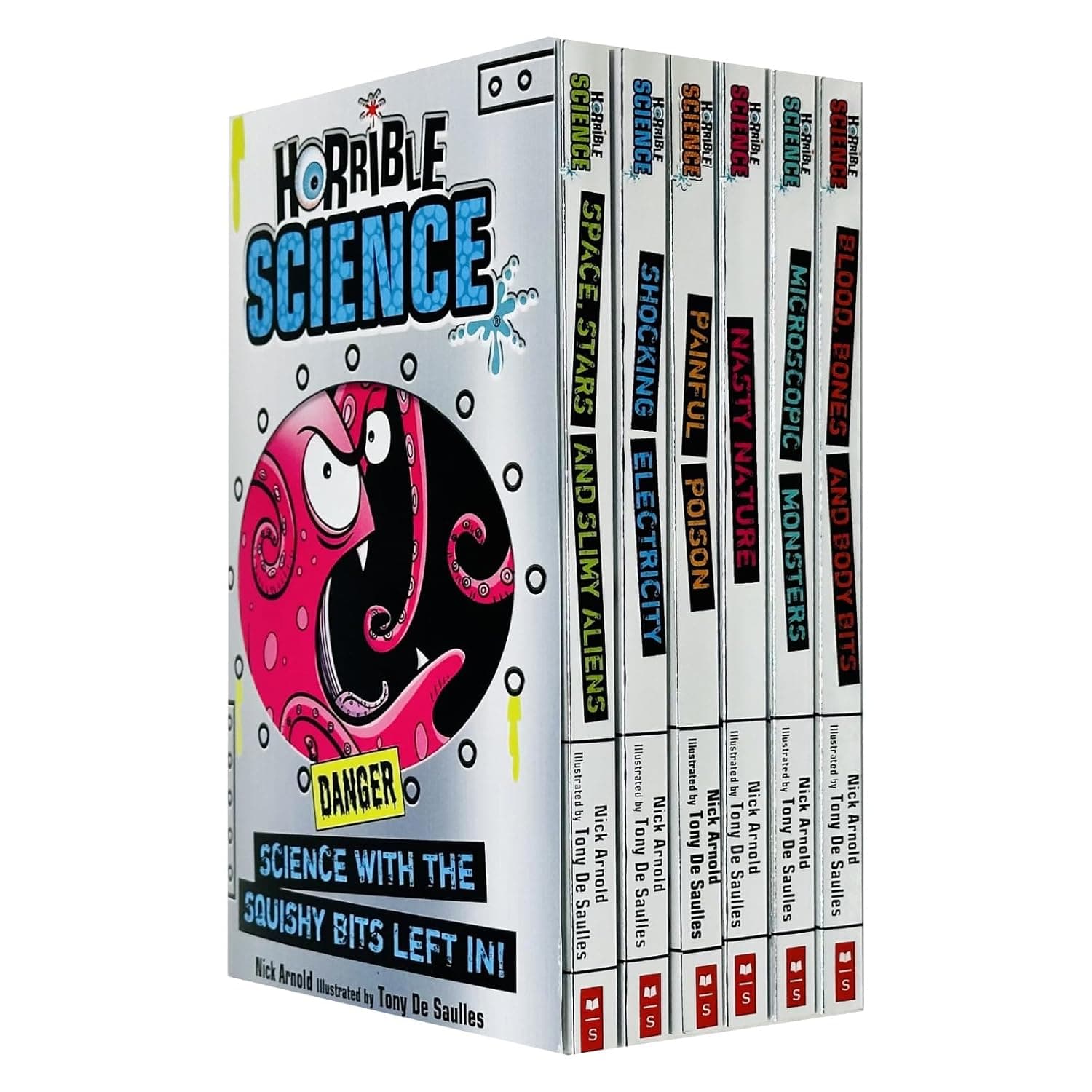 Horrible Science 6 Books Collection Set