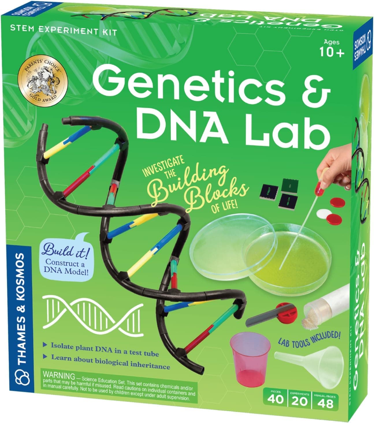 Thames & Kosmos Biology Genetics and DNA Science Kit