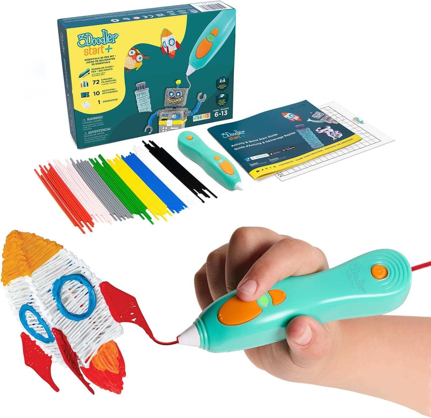 3Doodler Essentials 3D Pen Set for Kids