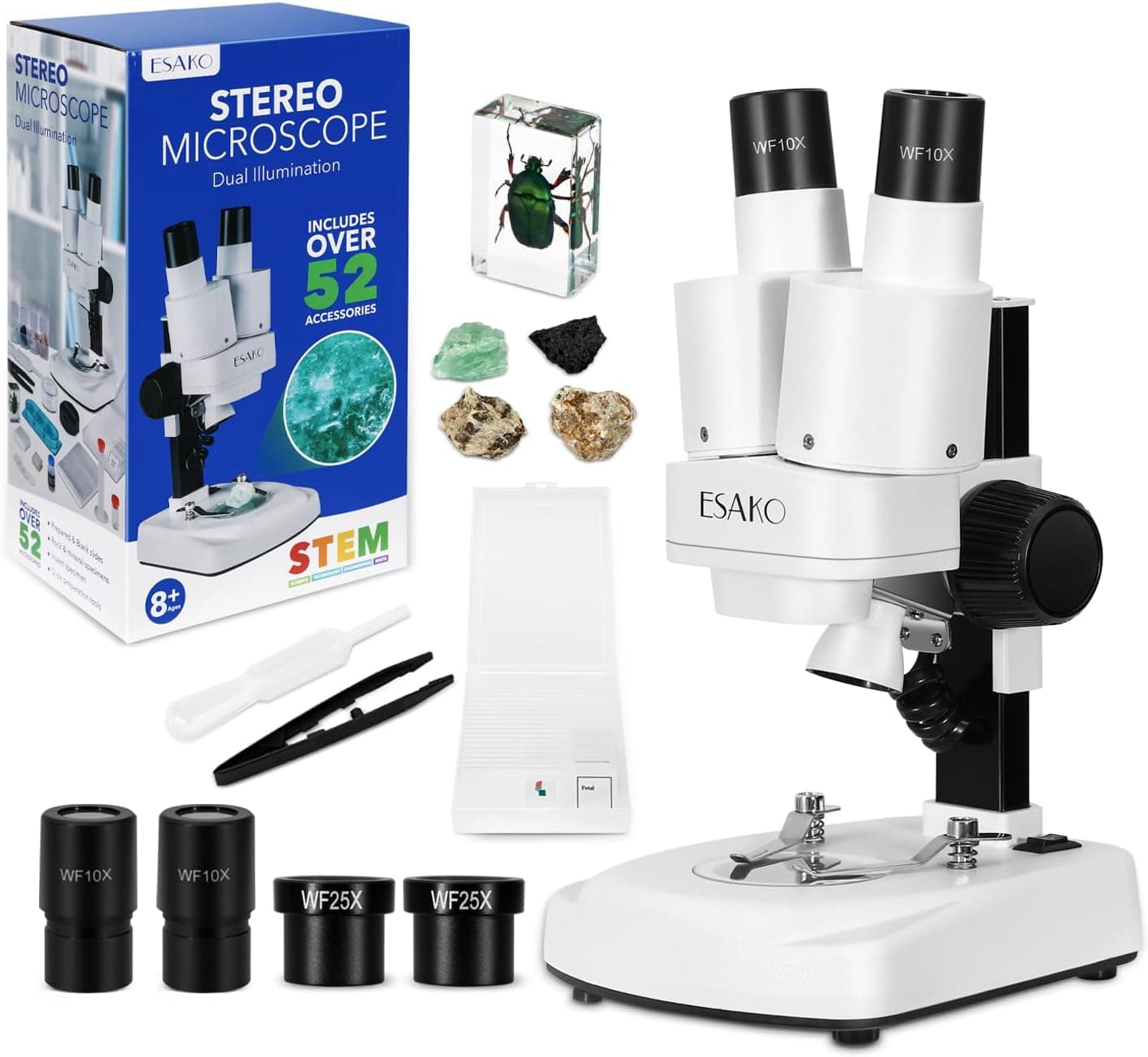 ESAKO Dual LED Kids Microscope