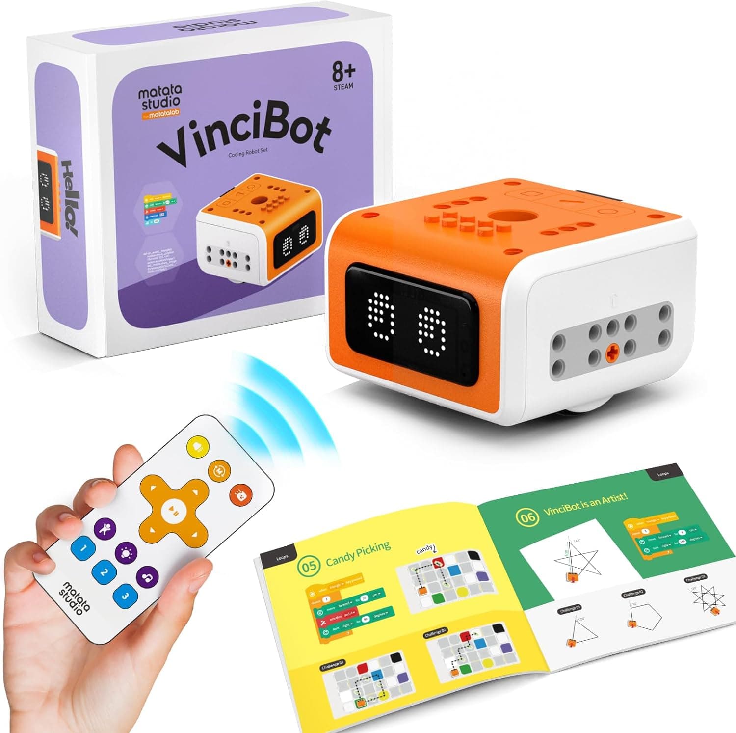 MatataStudio VinciBot Coding Robot