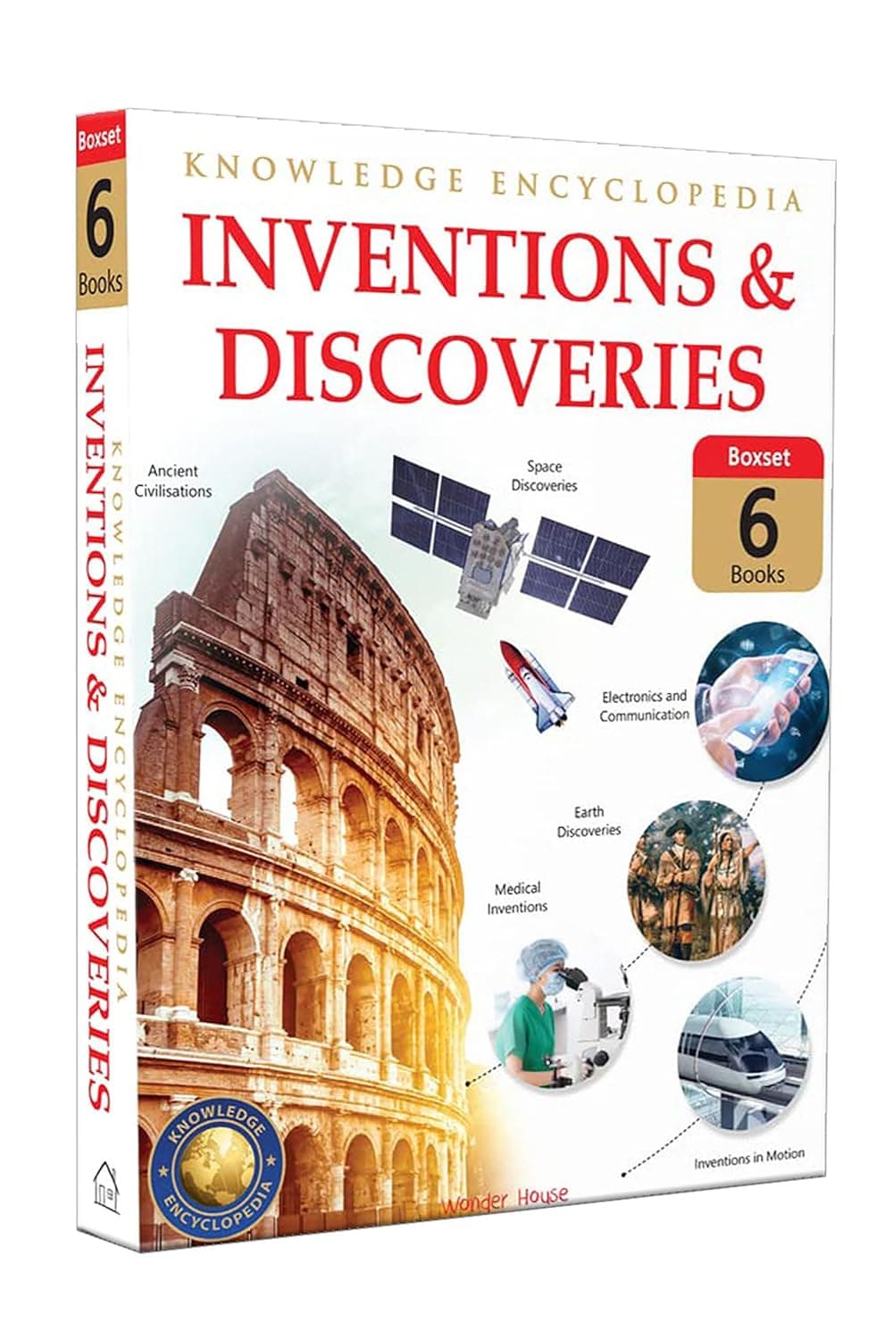 Inventions &amp; Discoveries: Knowledge Encyclopedia Collection (6 Books)
