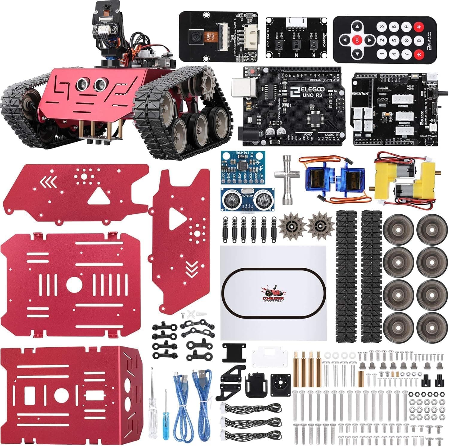 ELEGOO Robot Toy Tank Robotic Car Kit