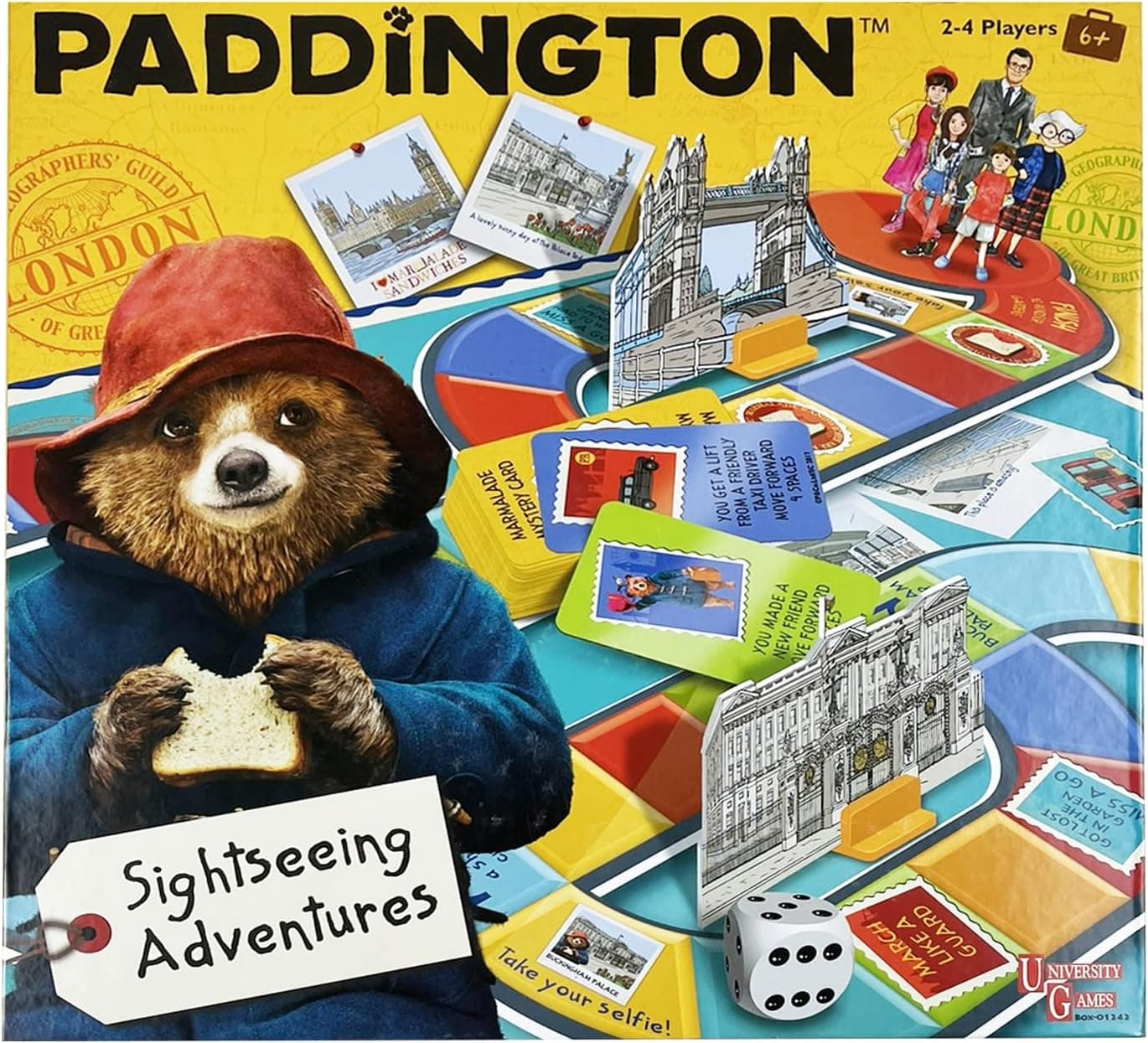 Paddington Bear Sightseeing Adventures Board Game