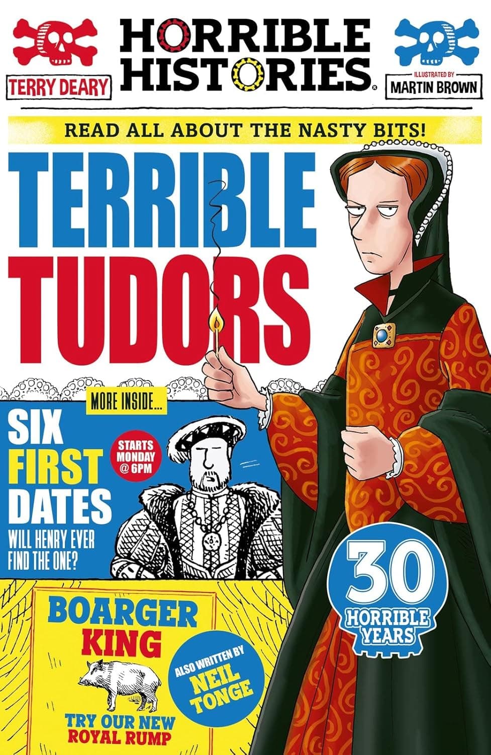 Horrible Histories: Terrible Tudors by Terry Deary