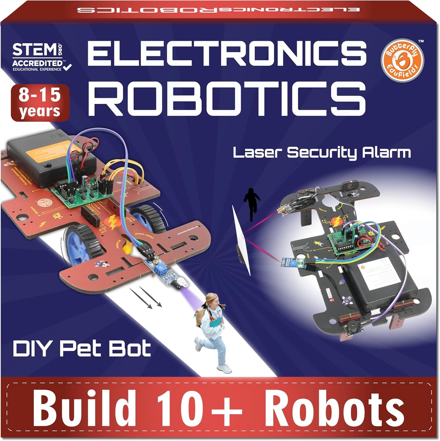 Butterfly EduFields 10-in-1 STEM Robotics Kit