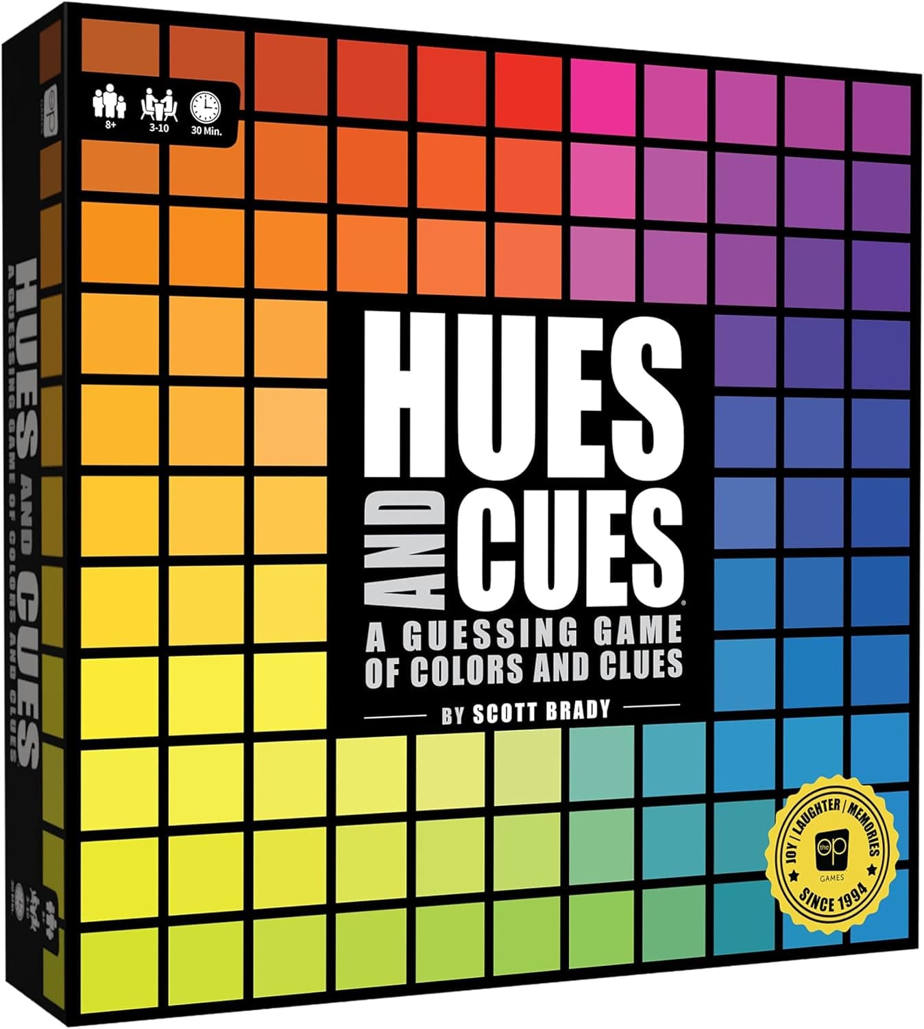 Hues and Cues Guessing Board Game