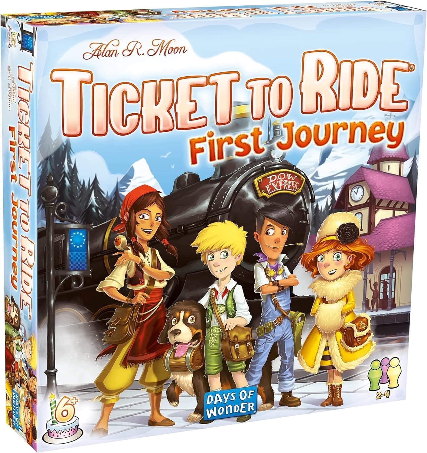 Ticket To Ride First Journey Europe Board Game