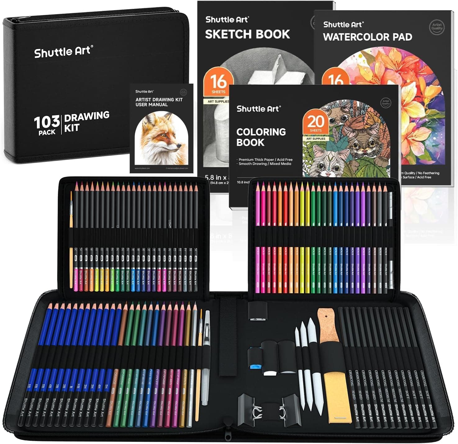 Shuttle Art Sketching and Drawing Set